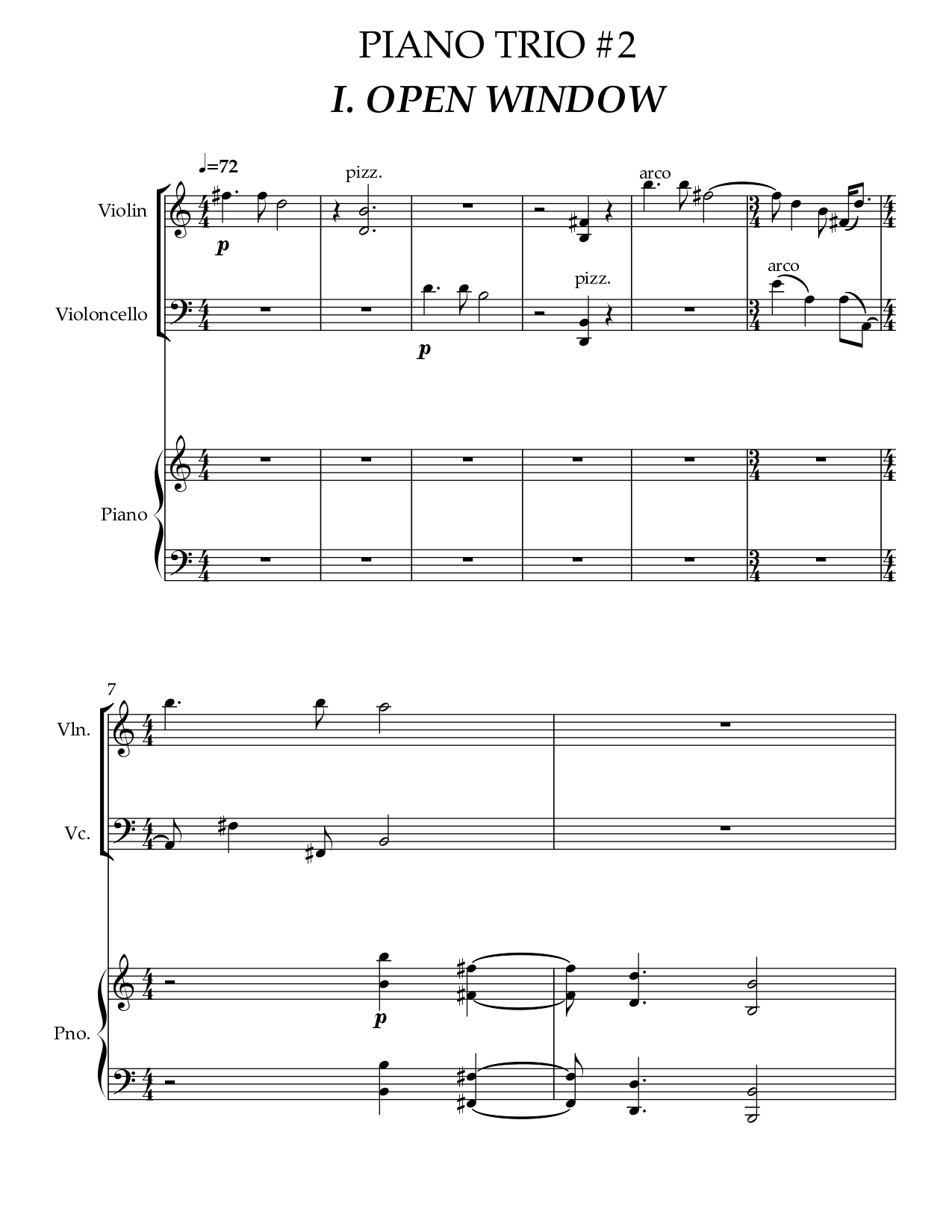 Piano Trio #2